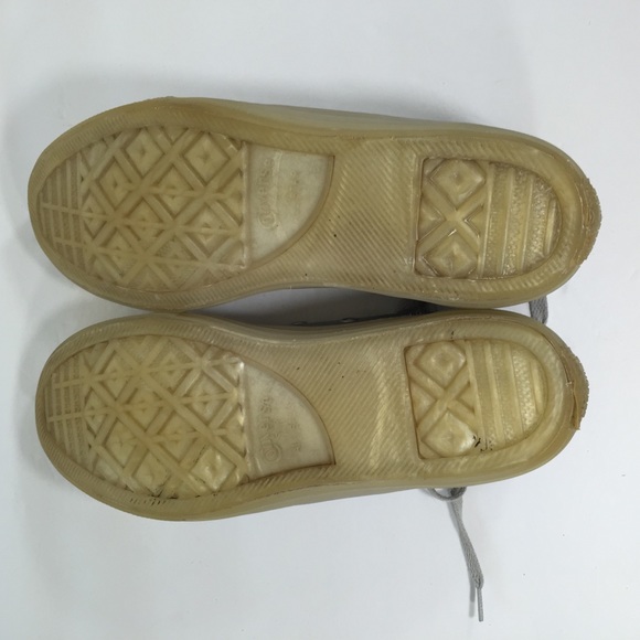 Men Converse Chuck Taylor All Star Silver Size 6 - Picture 6 of 8